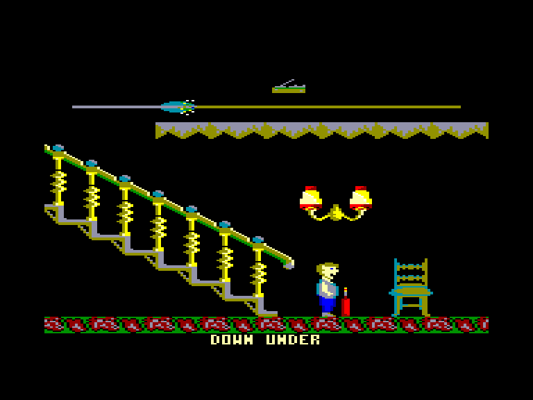 screenshot of the Amstrad CPC game Tombstowne by GameBase CPC