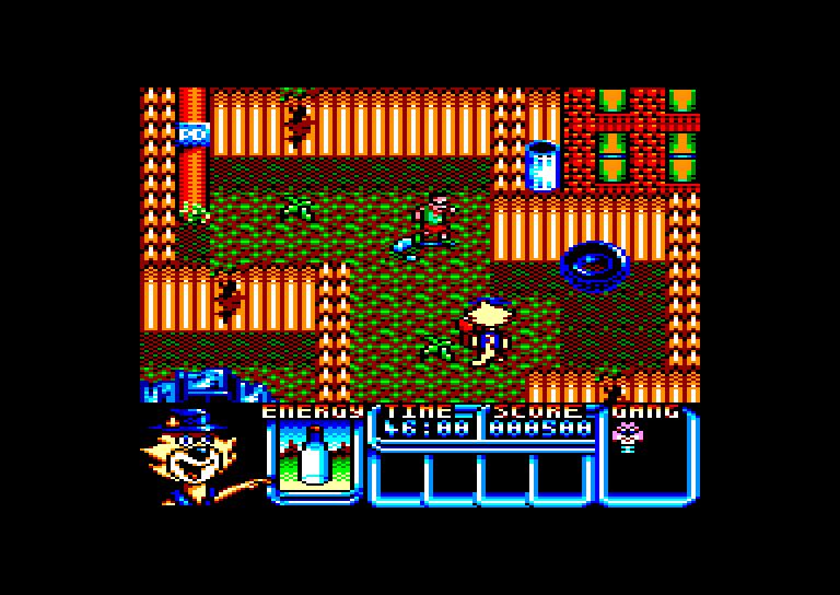 screenshot of the Amstrad CPC game Top Cat by GameBase CPC