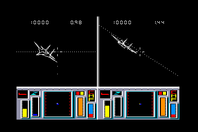 screenshot of the Amstrad CPC game Top Gun by GameBase CPC