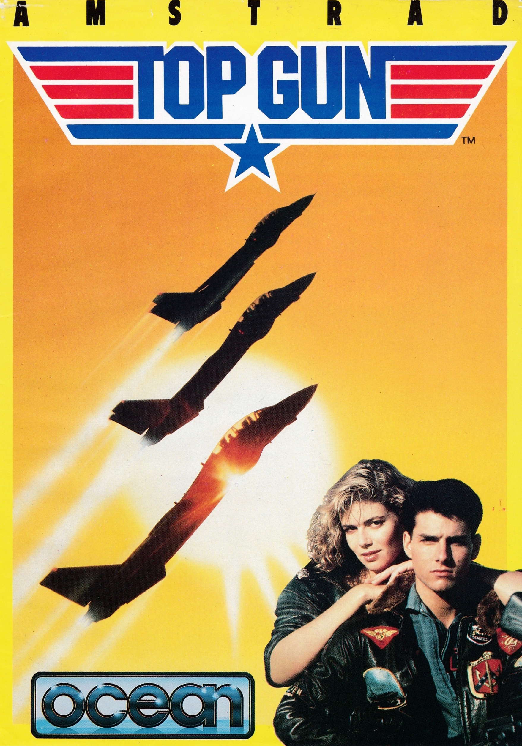 cover of the Amstrad CPC game Top Gun  by GameBase CPC