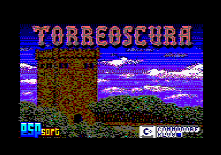 screenshot of the Amstrad CPC game Torreoscura by GameBase CPC