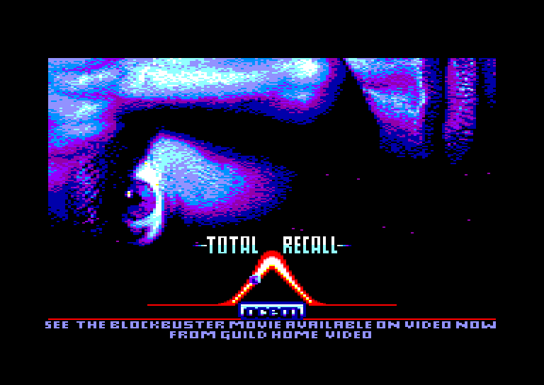 screenshot of the Amstrad CPC game Total Recall by GameBase CPC