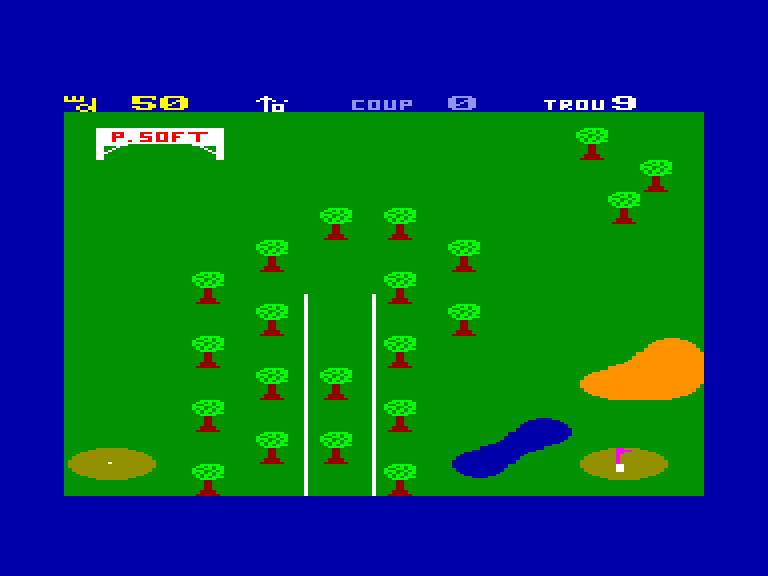 screenshot of the Amstrad CPC game Tournoi du siecle by GameBase CPC