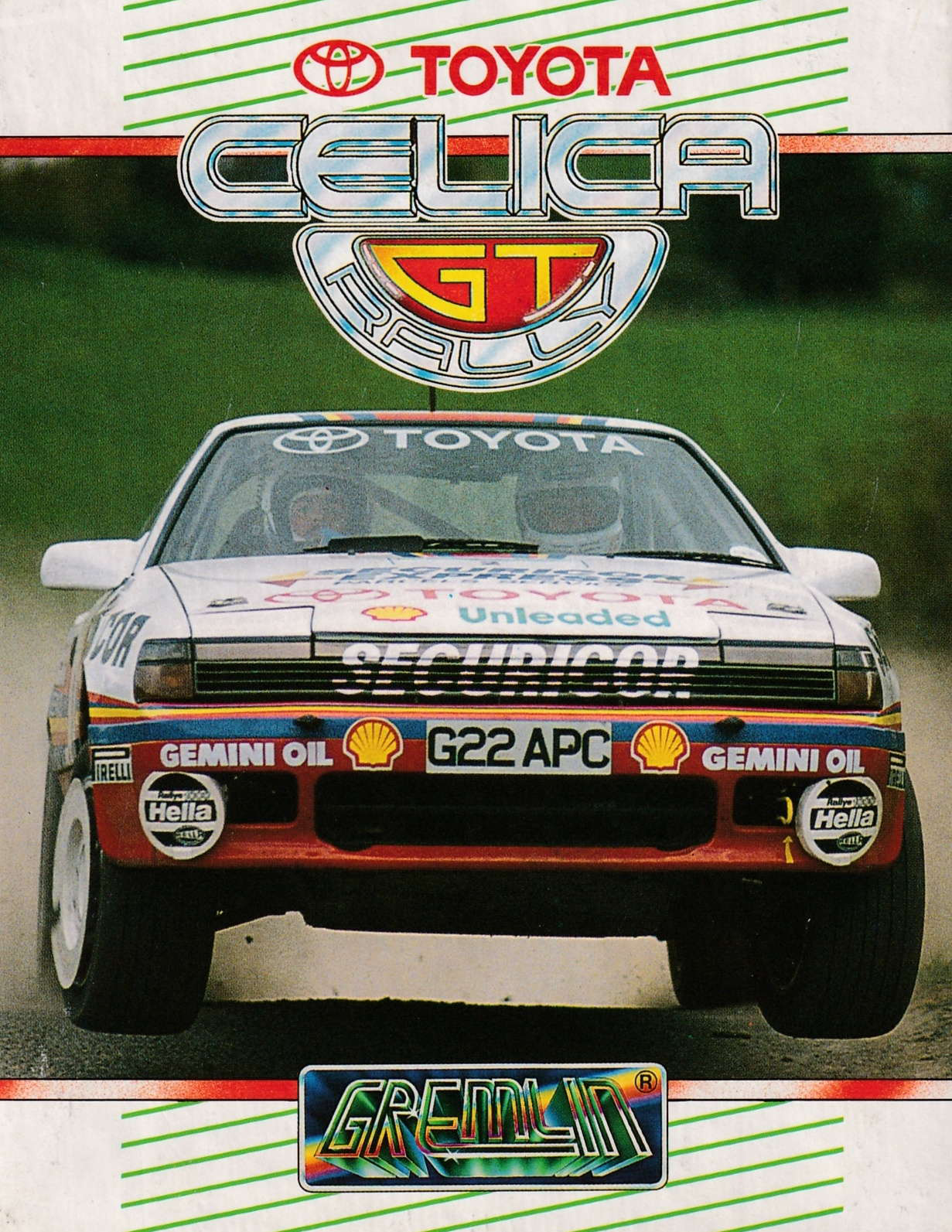 cover of the Amstrad CPC game Toyota Celica GT Rally  by GameBase CPC