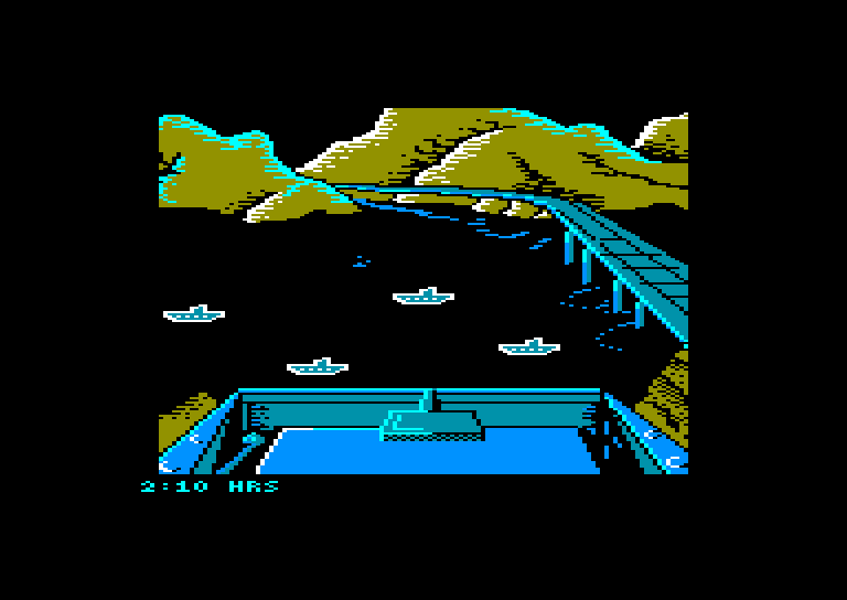 screenshot of the Amstrad CPC game Train (the) by GameBase CPC