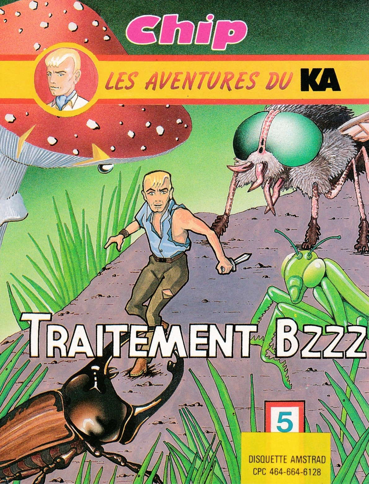 cover of the Amstrad CPC game Traitement Bzzz  by GameBase CPC