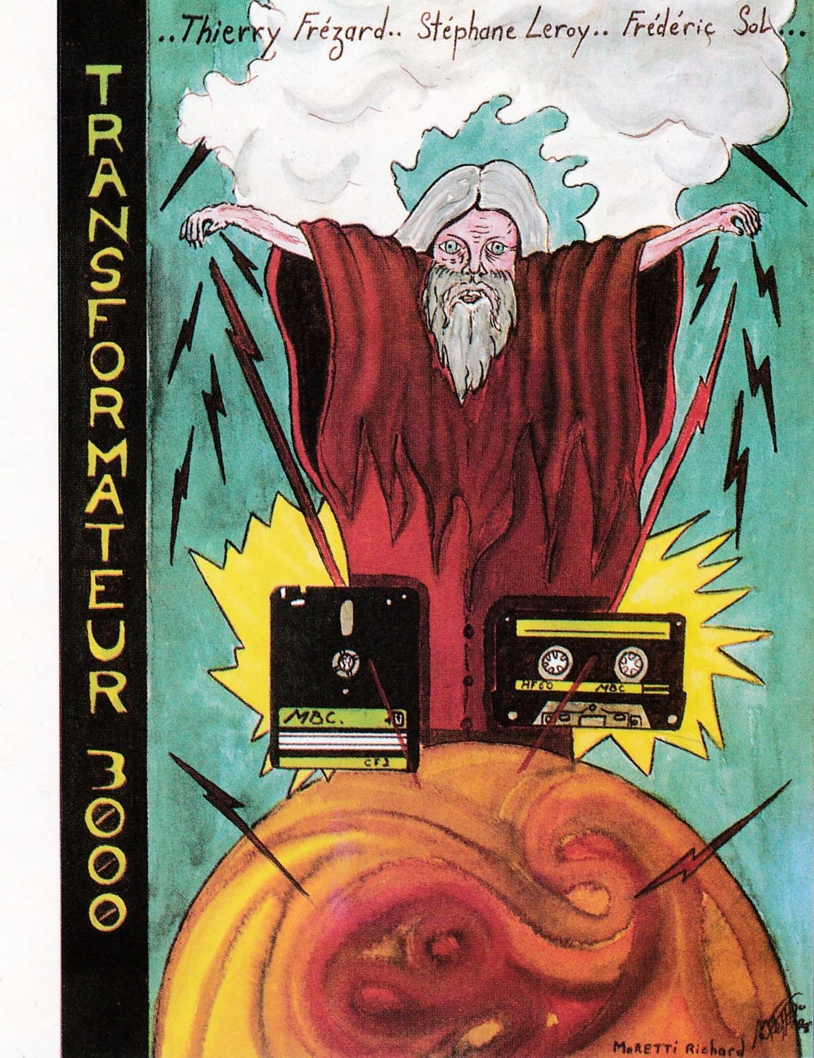 cover of the Amstrad CPC game Transformateur 3000  by GameBase CPC