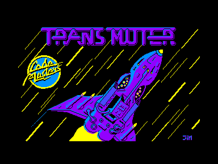 screenshot of the Amstrad CPC game Trans Muter by GameBase CPC