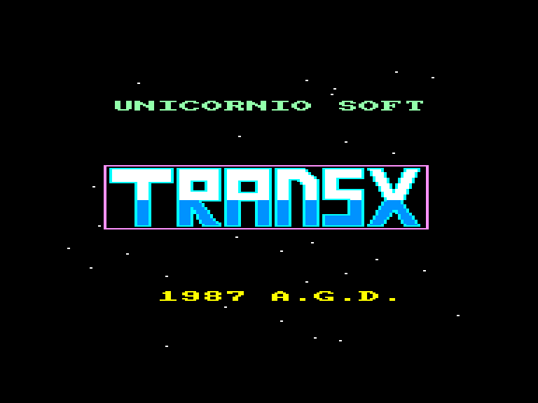 screenshot of the Amstrad CPC game Transx by GameBase CPC