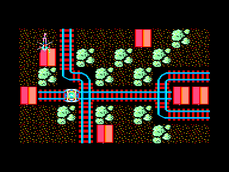 screenshot of the Amstrad CPC game Transx by GameBase CPC