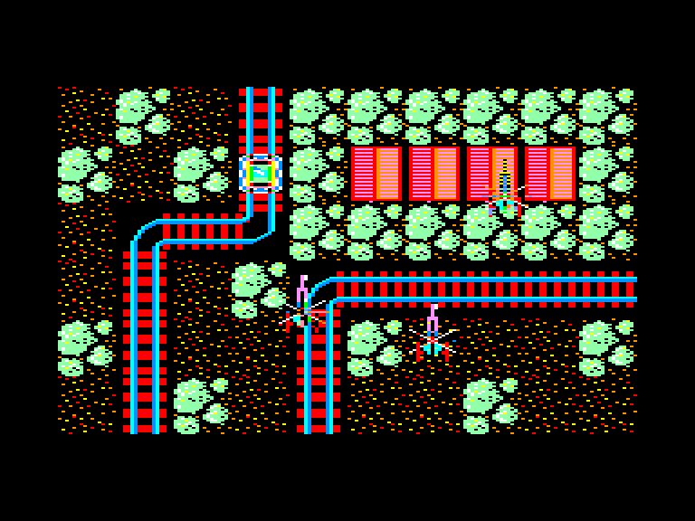 screenshot of the Amstrad CPC game Transx by GameBase CPC