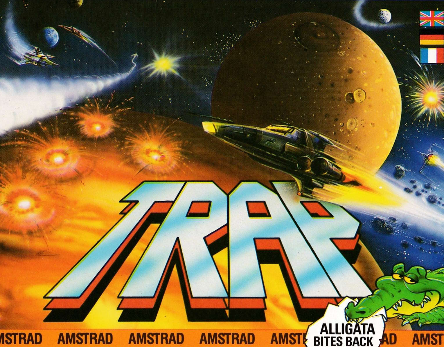 screenshot of the Amstrad CPC game Trap by GameBase CPC