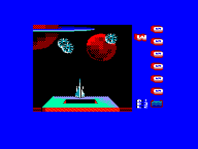 screenshot of the Amstrad CPC game Trap by GameBase CPC