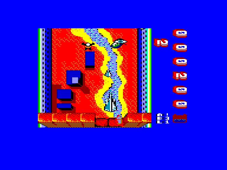 screenshot of the Amstrad CPC game Trap by GameBase CPC