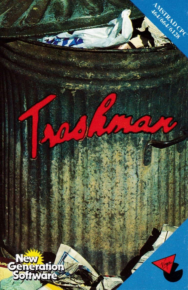 cover of the Amstrad CPC game Trashman  by GameBase CPC
