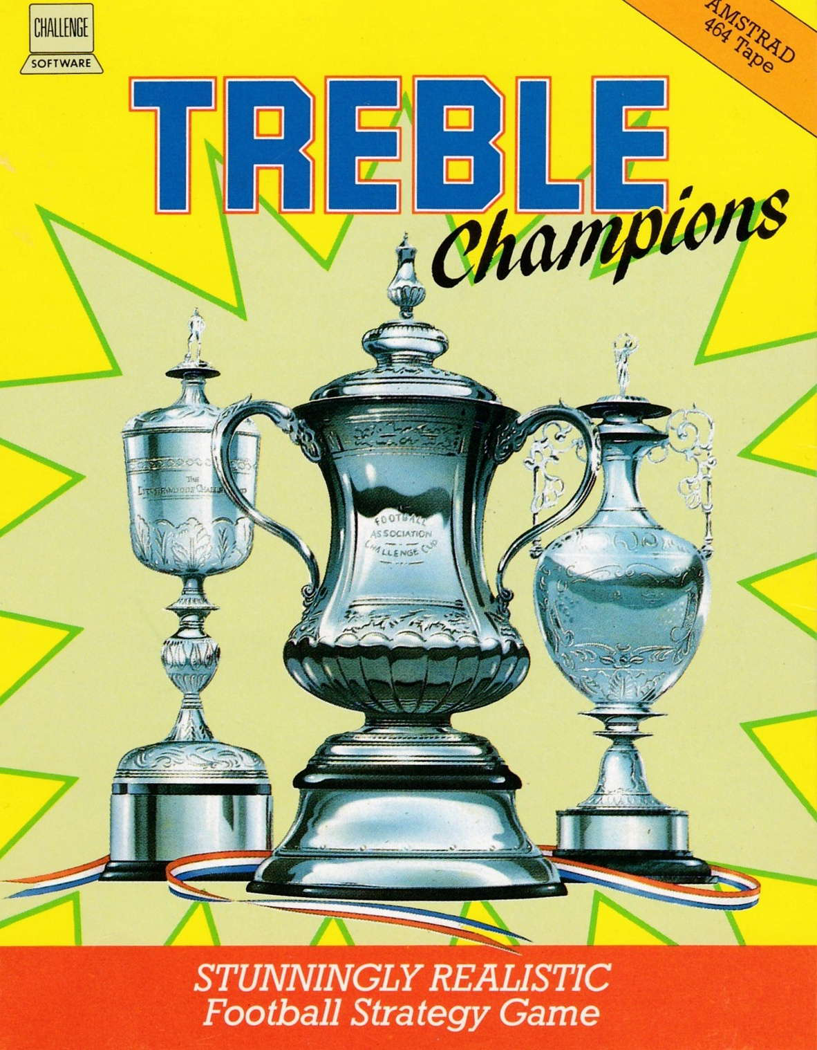 cover of the Amstrad CPC game Treble Champions  by GameBase CPC
