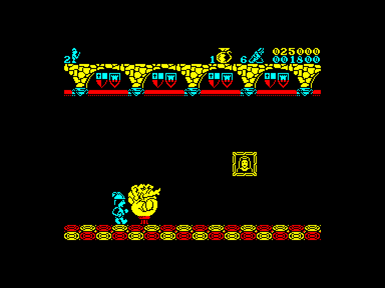 screenshot of the Amstrad CPC game 3 Luces de Glaurung (las) by GameBase CPC