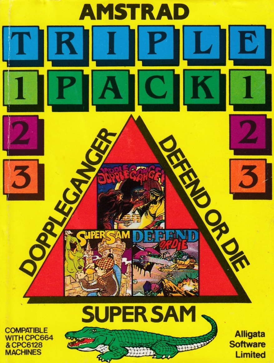 cover of the Amstrad CPC game Triple Pack  by GameBase CPC