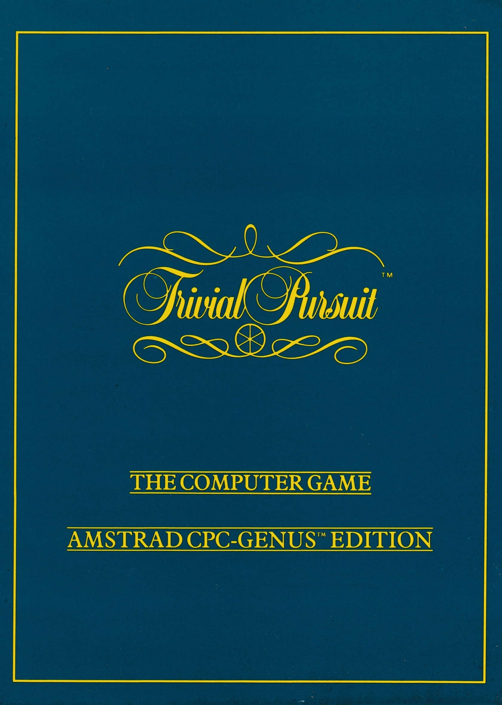 cover of the Amstrad CPC game Trivial Pursuit - Genus Edition  by GameBase CPC