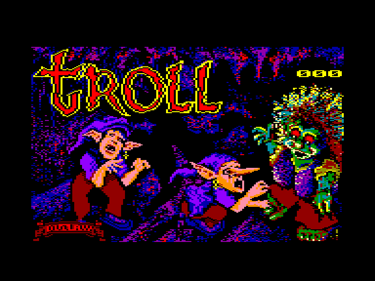 screenshot of the Amstrad CPC game Troll by GameBase CPC