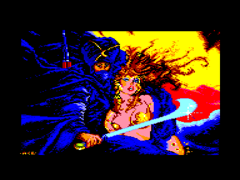 screenshot du jeu Amstrad CPC Tuareg