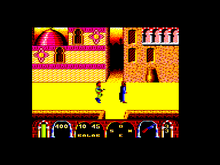 screenshot of the Amstrad CPC game Tuareg by GameBase CPC