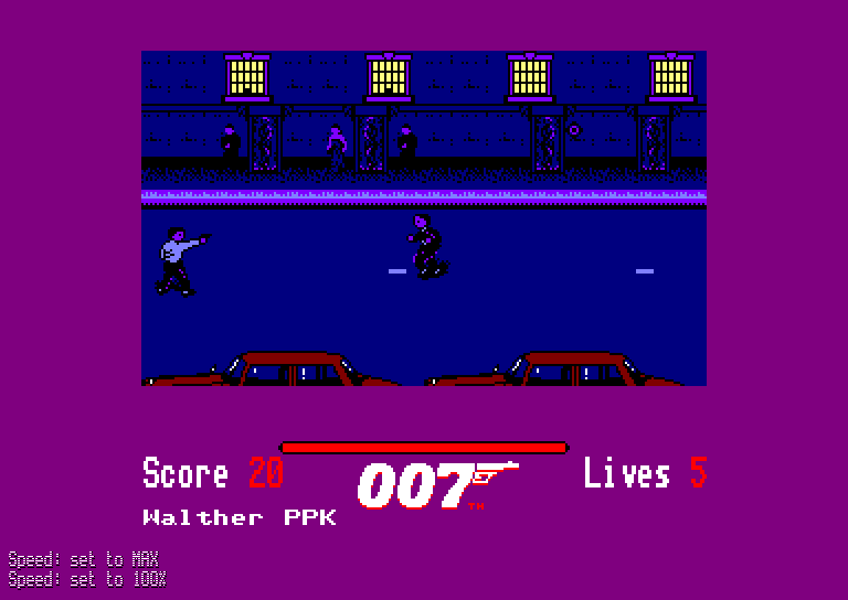 screenshot of the Amstrad CPC game Tuer n'est pas jouer by GameBase CPC