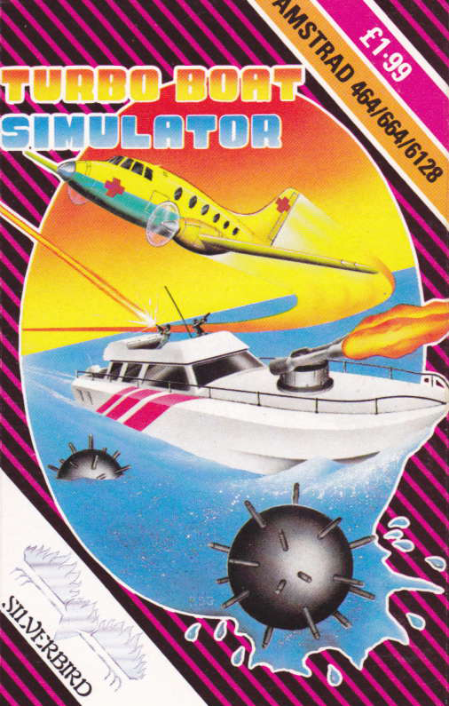 cover of the Amstrad CPC game Turbo Boat Simulator  by GameBase CPC