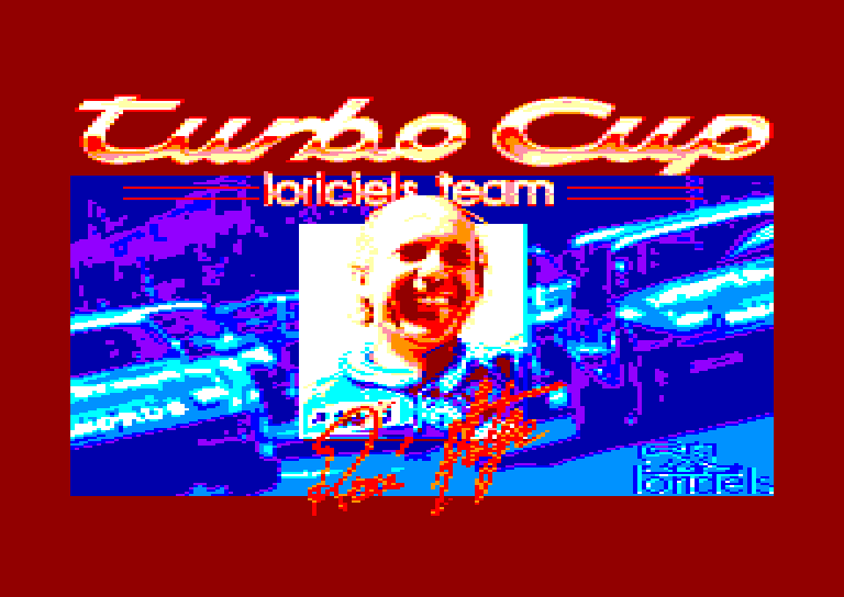 screenshot of the Amstrad CPC game Turbo Cup by GameBase CPC