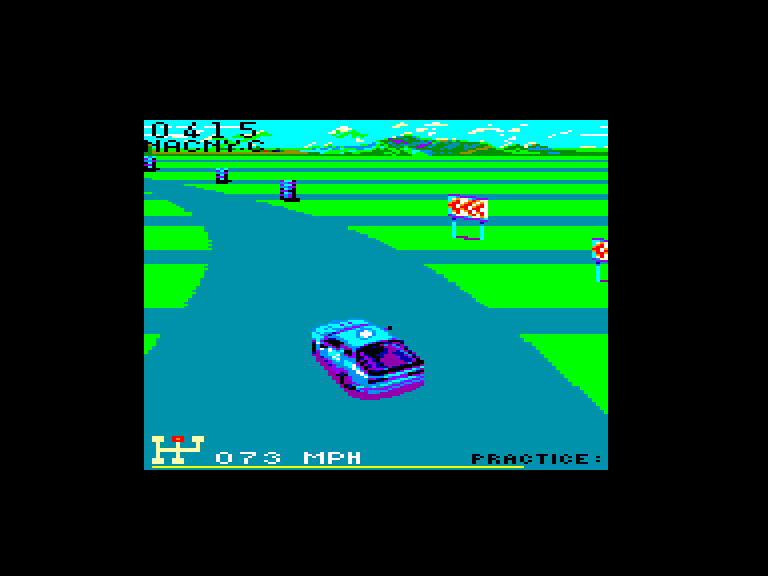 screenshot of the Amstrad CPC game Turbo Cup by GameBase CPC