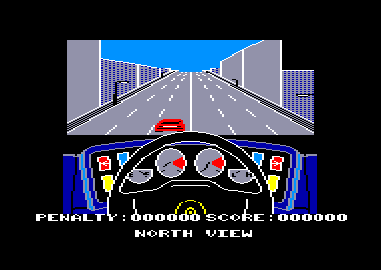 screenshot of the Amstrad CPC game Turbo Esprit by GameBase CPC