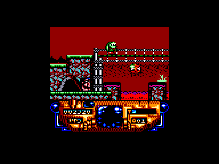 screenshot of the Amstrad CPC game Turbo the tortoise by GameBase CPC