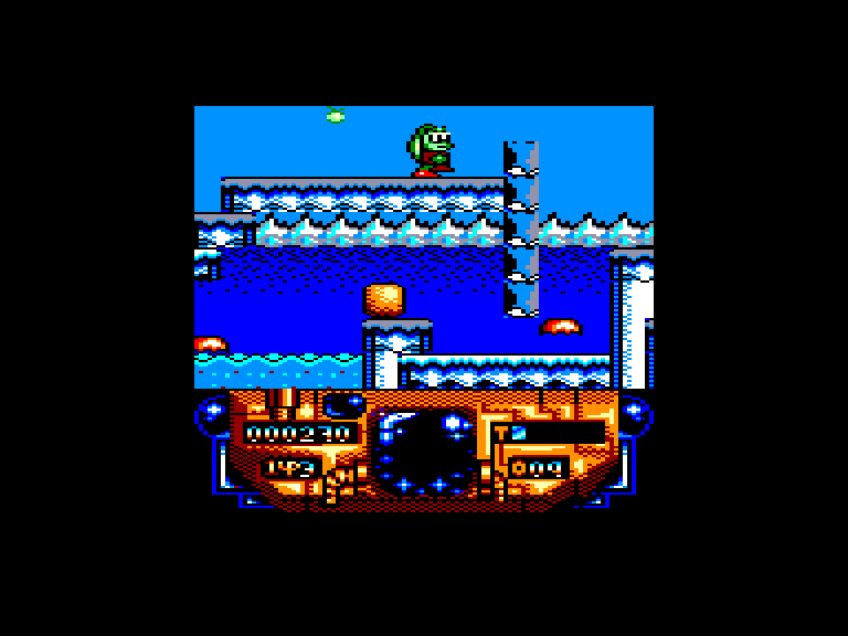 screenshot of the Amstrad CPC game Turbo the tortoise by GameBase CPC