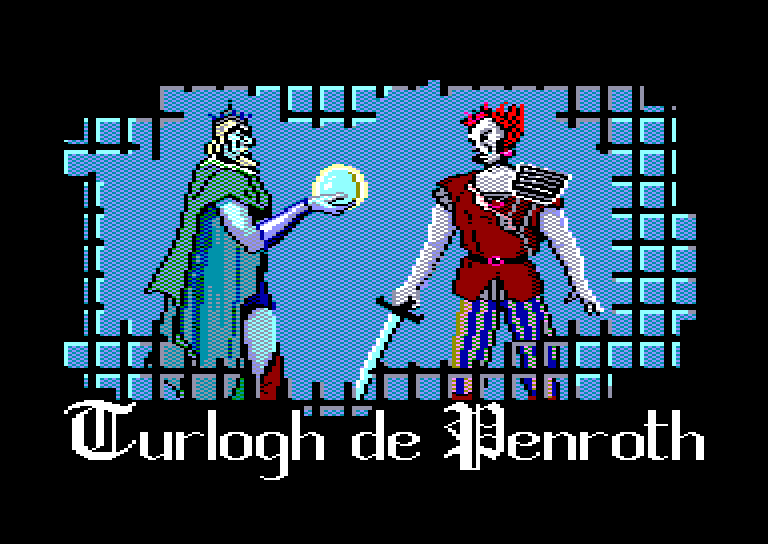 screenshot of the Amstrad CPC game Turlogh le Rodeur by GameBase CPC