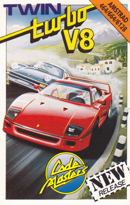 cover of the Amstrad CPC game Twin Turbo V8  by GameBase CPC