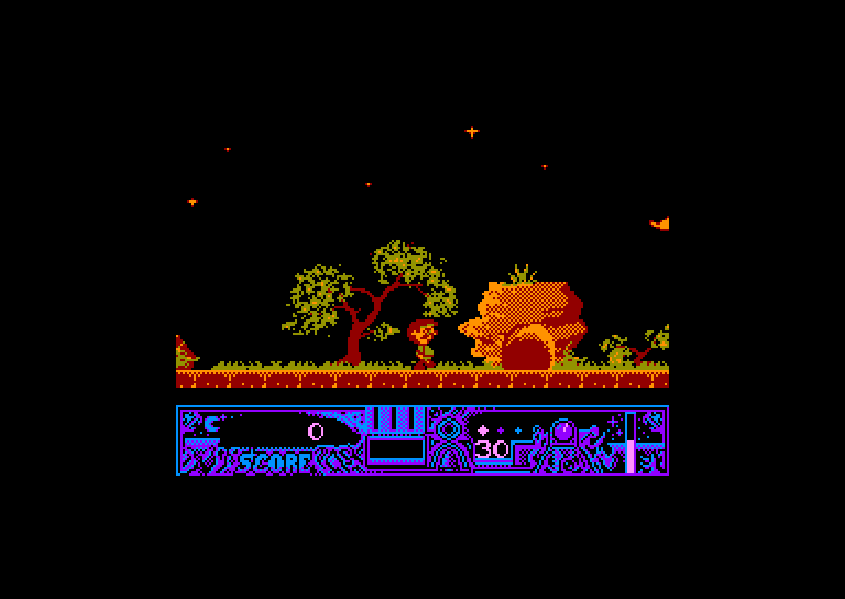screenshot of the Amstrad CPC game Twinworld by GameBase CPC
