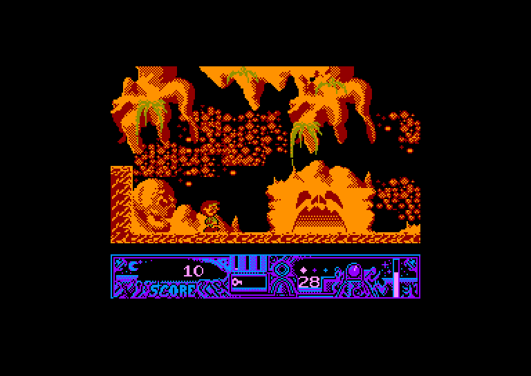 screenshot of the Amstrad CPC game Twinworld by GameBase CPC