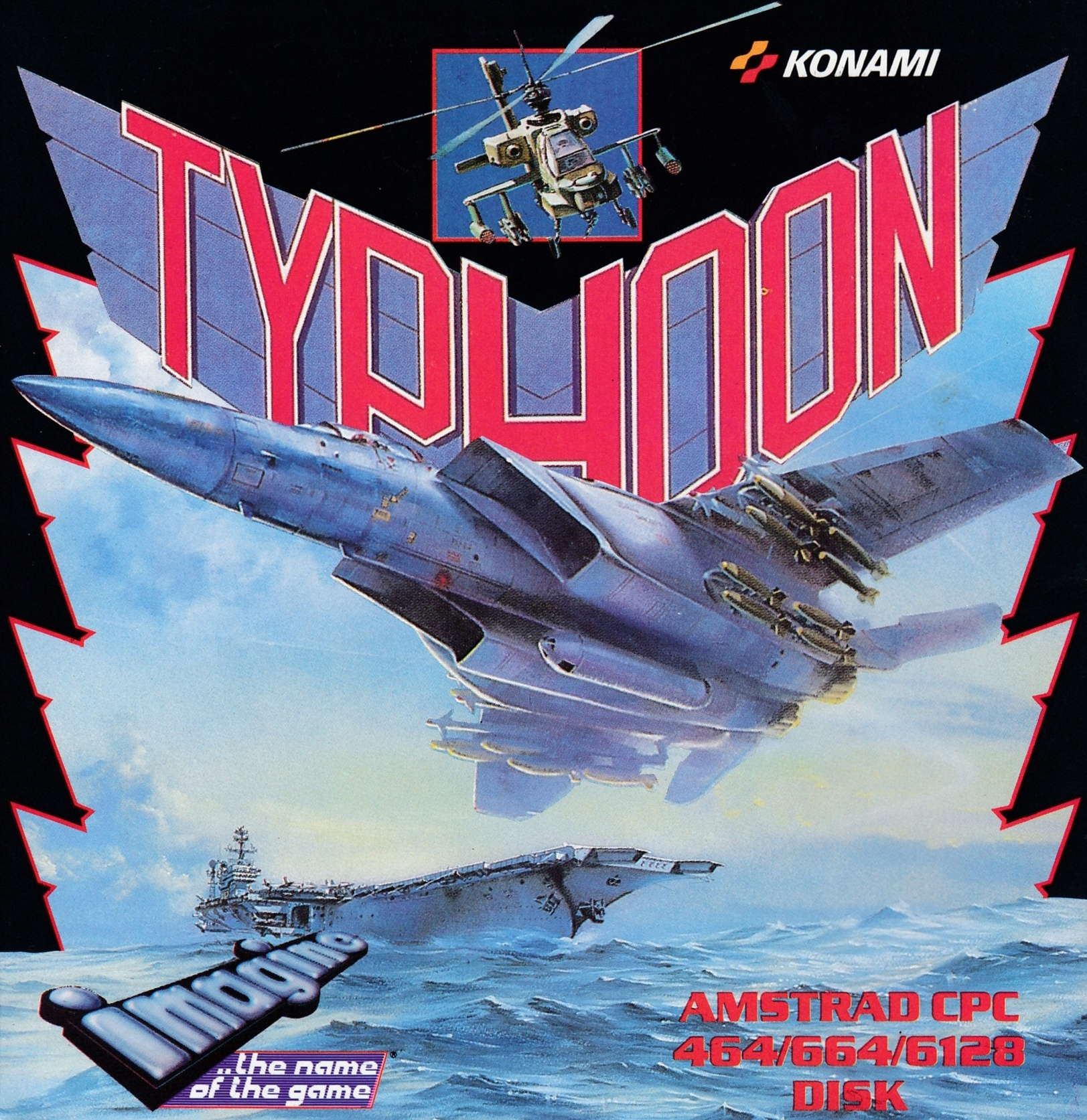 cover of the Amstrad CPC game Typhoon  by GameBase CPC