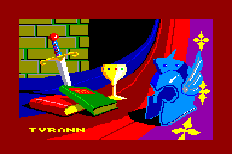 screenshot of the Amstrad CPC game Tyrann by GameBase CPC