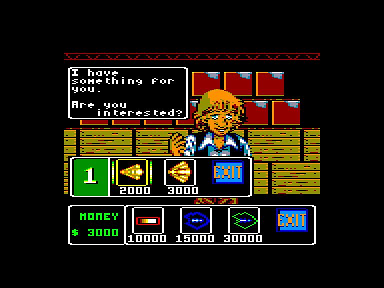 screenshot of the Amstrad CPC game U.N. Squadron by GameBase CPC