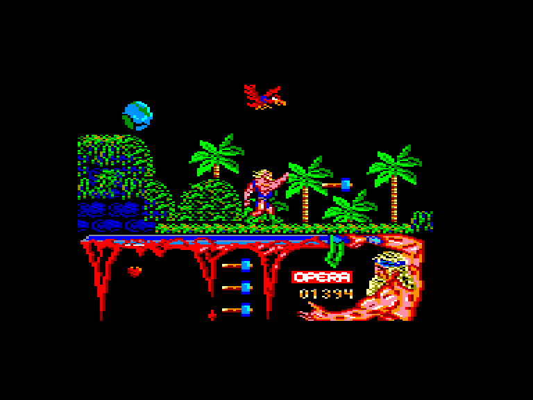 screenshot of the Amstrad CPC game Ulises by GameBase CPC