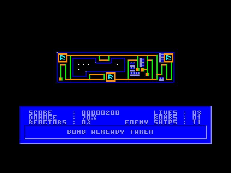 screenshot of the Amstrad CPC game Unitrax by GameBase CPC