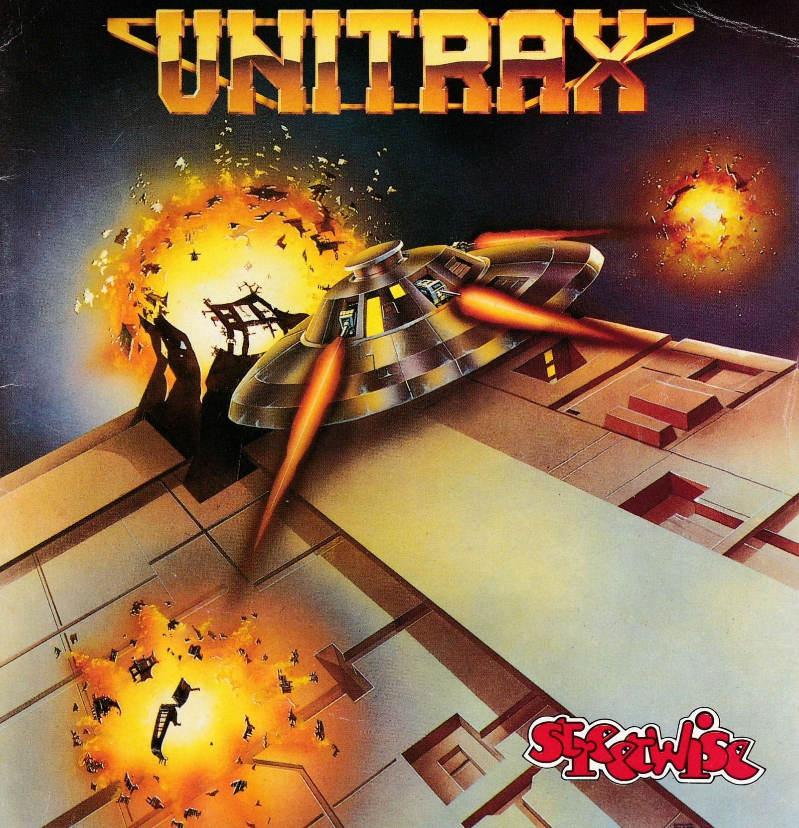 cover of the Amstrad CPC game Unitrax  by GameBase CPC