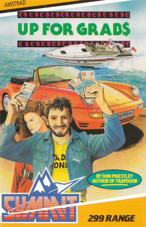 screenshot of the Amstrad CPC game Up for grabs by GameBase CPC