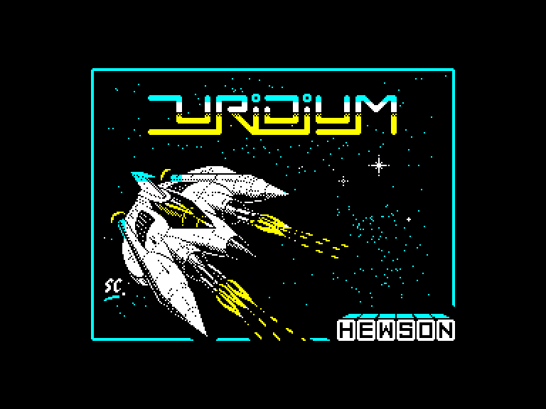 screenshot of the Amstrad CPC game Uridium by GameBase CPC