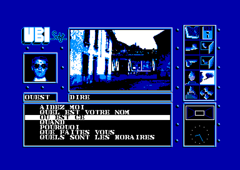 screenshot of the Amstrad CPC game V2 by GameBase CPC