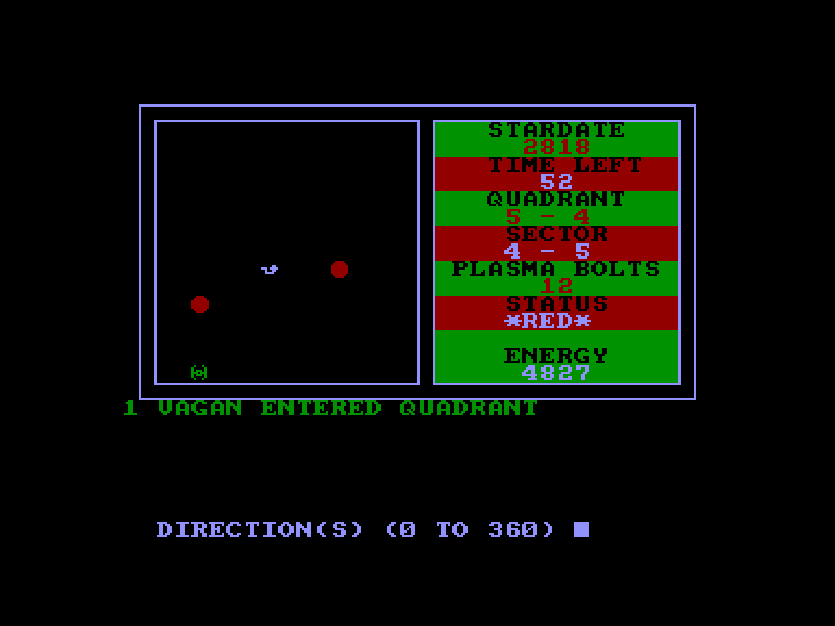 screenshot of the Amstrad CPC game Vagan attack by GameBase CPC