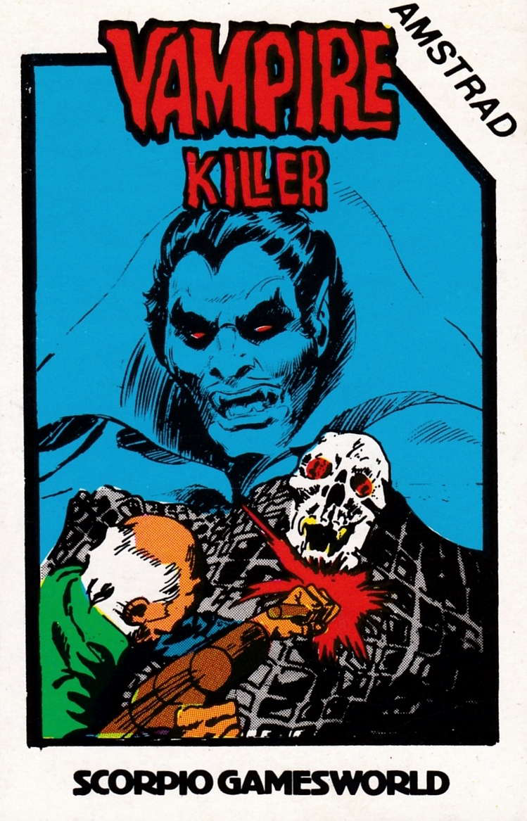 screenshot of the Amstrad CPC game Vampire killer by GameBase CPC