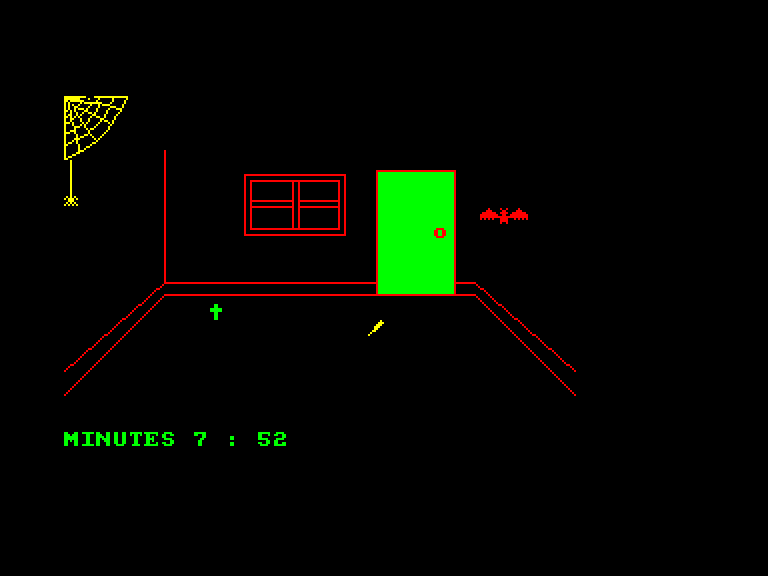 screenshot of the Amstrad CPC game Vampire killer by GameBase CPC