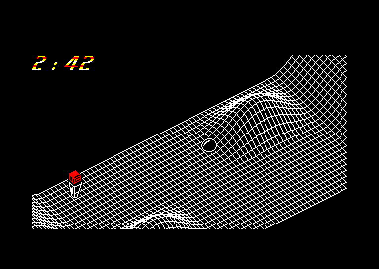 screenshot of the Amstrad CPC game Vector Ball by GameBase CPC